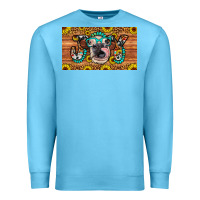 Ocean Blue joy sippy cup Premium Sweatshirt - Artiststas