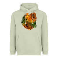 Matcha spider leopard  halloween patch Heavyweight Hoodie - BundleAndBundleShop