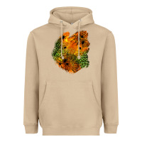 Mushroom spider leopard  halloween patch Heavyweight Hoodie - BundleAndBundleShop