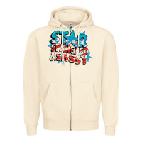 Sandshell Star spangled and sassy 4th of july Zipper Hoodie - CowGirlArtShop
