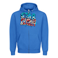 True Royal Star spangled and sassy 4th of july Zipper Hoodie - CowGirlArtShop