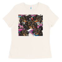 Bone dachshund Ladies Tee - BarkalooDesign