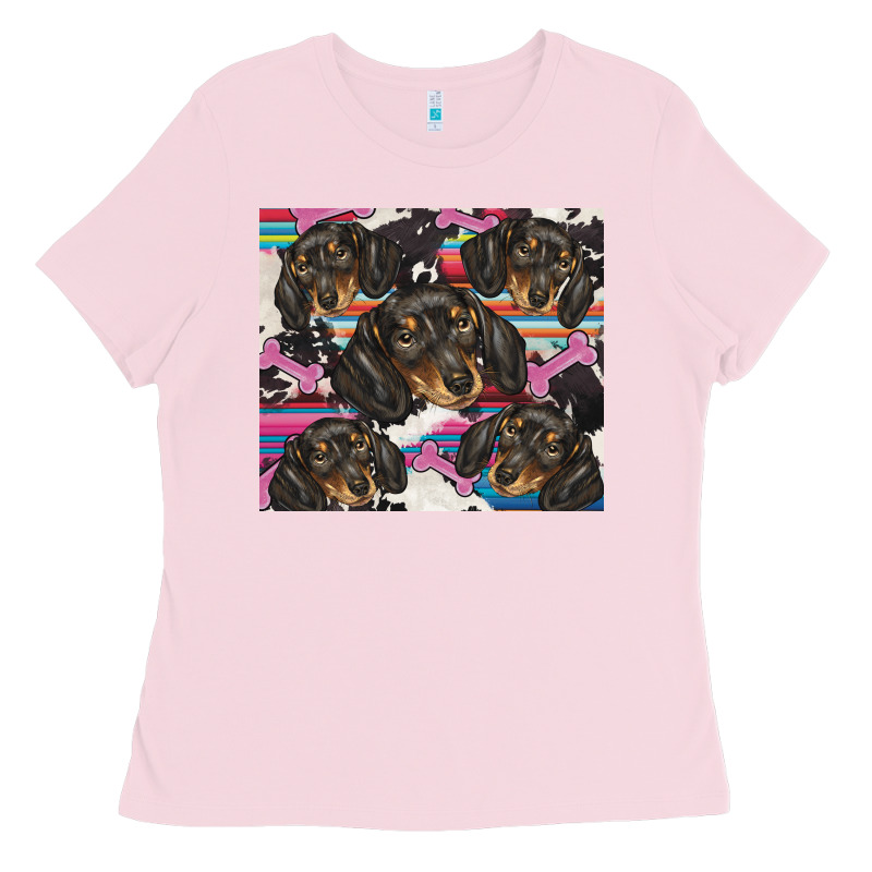 Dachshund Ladies Tee by BarkalooDesign | Teevron