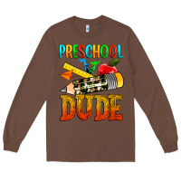 Chestnut preschool dude Long Sleeve Tee - texasbilliewilder