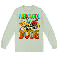 Matcha preschool dude Long Sleeve Tee - texasbilliewilder