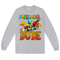 Moon Dust preschool dude Long Sleeve Tee - texasbilliewilder