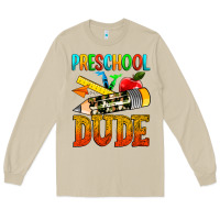 Mushroom preschool dude Long Sleeve Tee - texasbilliewilder