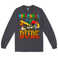 Smoke preschool dude Long Sleeve Tee - texasbilliewilder