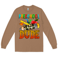Toasted Coconut preschool dude Long Sleeve Tee - texasbilliewilder