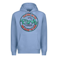 Colony Blue floatin on the river killin my liver Premium Hoodie - MaliasSmallBusiness