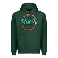 Sports Green floatin on the river killin my liver Premium Hoodie - MaliasSmallBusiness