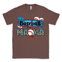 Chestnut baseball mama with leopard Classic Tee - Zillion Design Studio