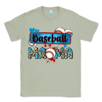 Matcha baseball mama with leopard Classic Tee - Zillion Design Studio