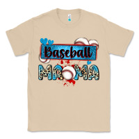 Mushroom baseball mama with leopard Classic Tee - Zillion Design Studio