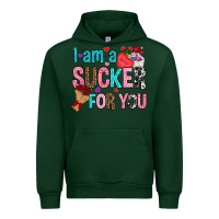 Forest Green i am a sucker for you Urban Hoodie - NancyCooperArtShop