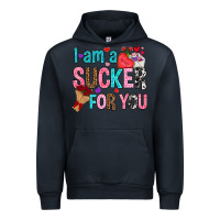 Navy i am a sucker for you Urban Hoodie - NancyCooperArtShop