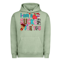 Pigment Oil Green i am a sucker for you Urban Hoodie - NancyCooperArtShop