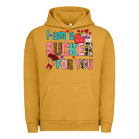 Pigment Peanut Butter i am a sucker for you Urban Hoodie - NancyCooperArtShop