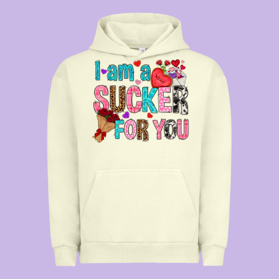 I Am A Sucker For You Urban Hoodie Designed By Nancycooperartshop