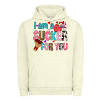 Pigment Pistachio i am a sucker for you Urban Hoodie - NancyCooperArtShop
