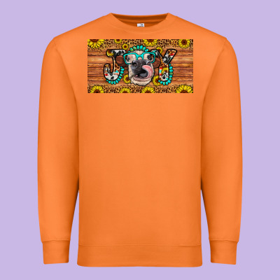 Joy License Plate Premium Sweatshirt Designed By Artiststas