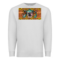 Dove Grey joy license plate Premium Sweatshirt - Artiststas