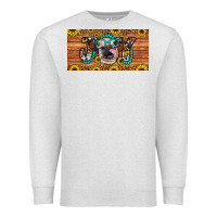 Oatmeal Heather joy license plate Premium Sweatshirt - Artiststas