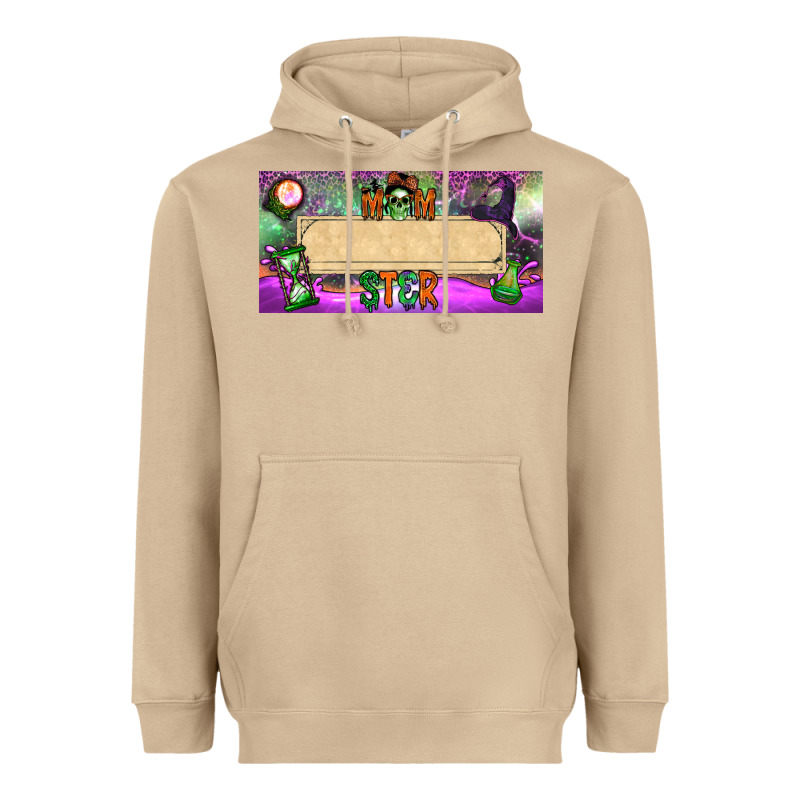 Custom Name Momster License Plate Template Heavyweight Hoodie by BundleAndBundleShop | Teevron