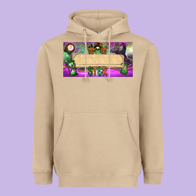 Custom Name Momster License Plate Template Heavyweight Hoodie Designed By Bundleandbundleshop