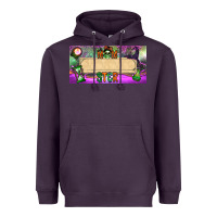 Plum custom name momster license plate template Heavyweight Hoodie - BundleAndBundleShop
