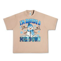 Burro i'm having a meltdown Urban Heavy Tee - MaliasSmallBusiness