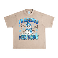 French Oak i'm having a meltdown Urban Heavy Tee - MaliasSmallBusiness