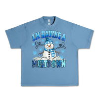 Pebble Blue i'm having a meltdown Urban Heavy Tee - MaliasSmallBusiness