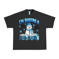 Pigment Black i'm having a meltdown Urban Heavy Tee - MaliasSmallBusiness