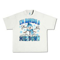 Pistachio i'm having a meltdown Urban Heavy Tee - MaliasSmallBusiness