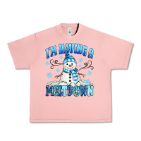 Salmon i'm having a meltdown Urban Heavy Tee - MaliasSmallBusiness