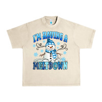 Sandshell i'm having a meltdown Urban Heavy Tee - MaliasSmallBusiness