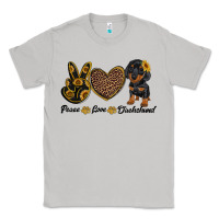 Moon Dust peace love dachshund Classic Tee - RanaPortraitStore