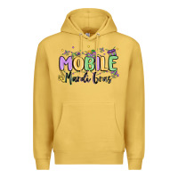 Antique Gold mobile mardi gras Premium Hoodie - MaliasSmallBusiness