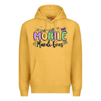 Mustard mobile mardi gras Premium Hoodie - MaliasSmallBusiness
