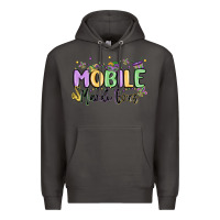Smoke mobile mardi gras Premium Hoodie - MaliasSmallBusiness