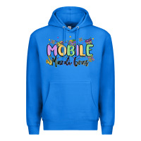 True Royal mobile mardi gras Premium Hoodie - MaliasSmallBusiness