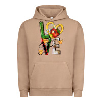 Pigment Burro teacher love nca Urban Hoodie - NancyCooperArtShop