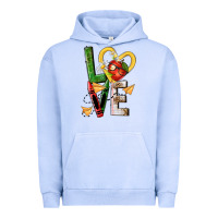 Pigment Grape Ice teacher love nca Urban Hoodie - NancyCooperArtShop