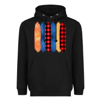 Black Western Farm Life Pattern Brush Stroke Heavyweight Hoodie - Bettercallsaul