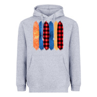 Heather Grey Western Farm Life Pattern Brush Stroke Heavyweight Hoodie - Bettercallsaul