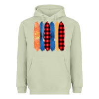 Matcha Western Farm Life Pattern Brush Stroke Heavyweight Hoodie - Bettercallsaul