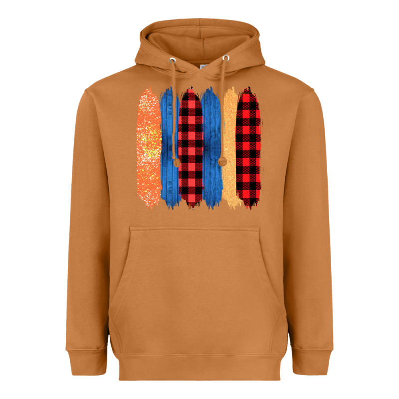 Western Farm Life Pattern Brush Stroke Heavyweight Hoodie by Bettercallsaul | Teevron