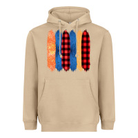 Mushroom Western Farm Life Pattern Brush Stroke Heavyweight Hoodie - Bettercallsaul
