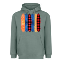 Sage Western Farm Life Pattern Brush Stroke Heavyweight Hoodie - Bettercallsaul